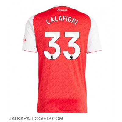 Arsenal Riccardo Calafiori #33 Kotipaita 2025-26 Lyhythihainen Arsenal Riccardo Calafiori #33 Kotipaita 2025-26 Lyhythihainen